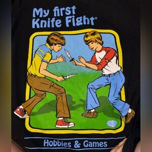 knife fight tee 🔪